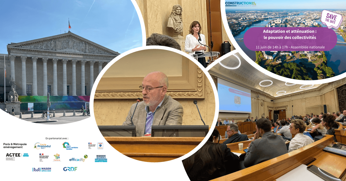 Promodul à l&rsquo;Assemblée Nationale pour parler adaptation, atténuation, action des territoires